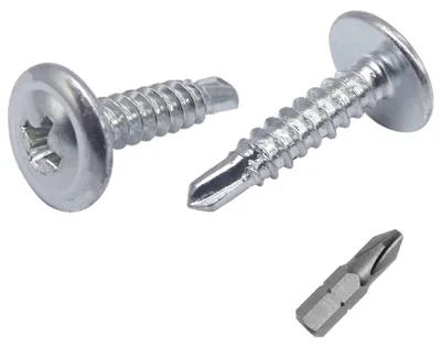 Produktbild von 700 Stück verzinkte Stahlschrauben 4.2 x 19mm - Selbstschneidende Schrauben