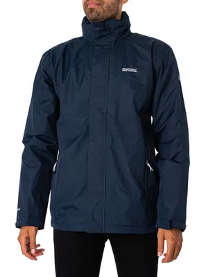 Produktbild von Regatta Matte wasserdichte Jacke, Blau M