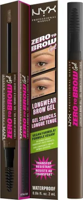 Produktbild von NYX Professional Makeup Zero to Brow Gel 07-Espresso 2ml