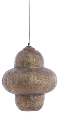 Produktbild von Light & Living - Hängeleuchte Ryota - Braun - Ø42cm Hängelampe - Esstischlampe - Wohnzimmerlampe - Schlafzimmerlampe - Wohnzimmer