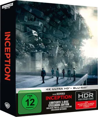 Produktbild von Inception (Ultimate Collector's Edition) (Ultra HD Blu-ray & Blu-ray im Steelbook)