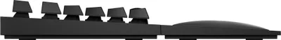 Produktbild von HP OMEN Spacer Wireless-Tastatur ohne Ziffernblock, Volle Größe (100%), Kabellos, RF Wireless, Mechanischer Switch, QWERTY, Schwarz