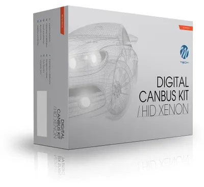 Imagen del producto de Kit de Xenón M-Tech kdcmph7r5 BÁSICO, modelo H7R, 5000K