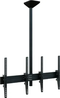 Produktbild von HAGOR comPROnents Deckenhalterung für Menüboard - Schwarz - 2 Unterstützte(r) Display(s)Bildschirmgröße: 116,8 cm bis 139,7 cm (55 Zoll) - max. 80 kg Traglast - 400 x 600 - VESA-Wandhalterungsnorm