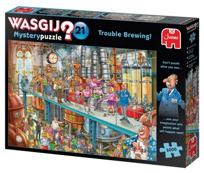 Produktbild von Wasgij Mystery 21 - 1000 Teile, 1000 Stück(e), Cartoons, 12 Jahr(e)