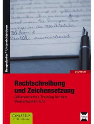 Produktbild von Rechtschreibung und Zeichensetzung