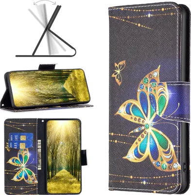 Produktbild von Für Nokia G21 / G11 Kunst-Leder Handy Tasche Motiv 6 Hülle Etuis Schutz Cover
