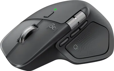 Zdjęcie produktu dla Logitech MX Master 4 for Business, Dla praworęcznych, Laser, RF Wireless + Bluetooth, 8000 DPI, Grafitowy