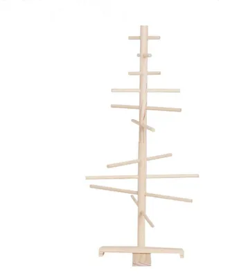 Image de Arbre décoratif en bois naturel, 80 cm
