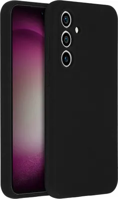 Produktbild von Accezz Liquid Silikoncase Samsung Galaxy S23 FE - Schwarz