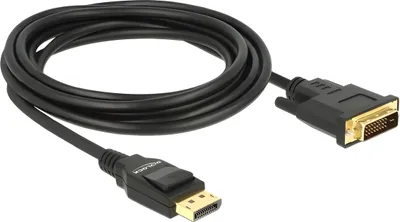 Immagine prodotto di DELOCK Kabel DP 1.2 -> DVI (24+1) St/St 3.0m schwarz