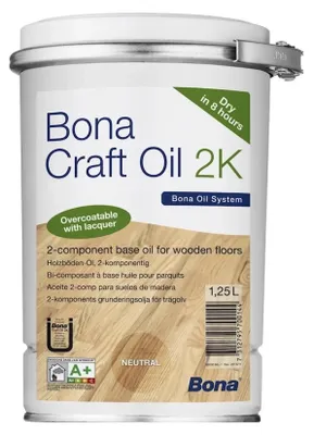 Immagine prodotto di Olio per legno castagno, olio per parquet, olio 2K, Umbra 1,25 Liter, colorato per legno