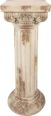 Produktbild von Clayre & Eef Pflanztisch 35x35x92 cm Beige Keramik