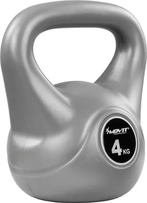 Obrázok produktu pre Kettlebell činka sivá - 4 kg