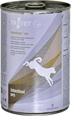 Obrázok produktu pre TROVET DPD Intestine 400g plechovka pre psov