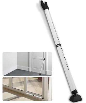 Produktbild von Verstellbare Sicherheitsstange, Türklemme, hohe Sicherheit, teleskopierbare Verriegelungsstange, rutschfester Tür- und Fensterstopper, Schiebetüren, Sicherheitsverriegelung für Terrassentüren