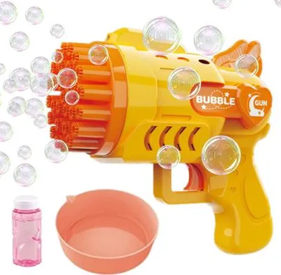 Zdjęcie produktu dla Pistolet maszynka do robienia baniek mydlanych duża maszyna prezent święta