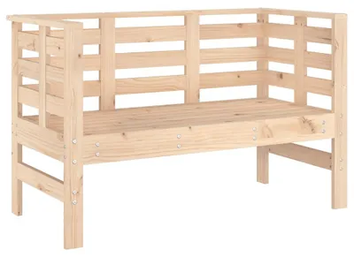 Obrázok produktu pre vidaXL Záhradná lavica 111,5x53x71 cm z masívneho borovicového dreva