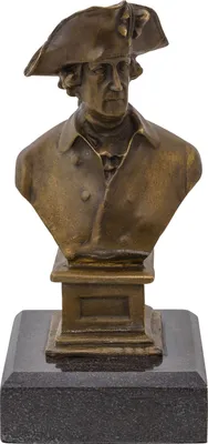 Produktbild von Bronzefigur König Friedrich II Preußen alte große Fritz  Bronze Skulptur Figur