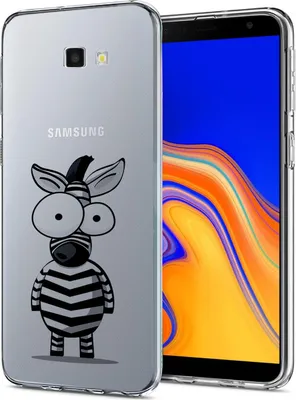Produktbild von Conie Aufdruck Silikon Schutzhülle für Samsung Galaxy J4 Plus Tasche Case Bild Cover Bumper TPU Hülle als Motiv 04