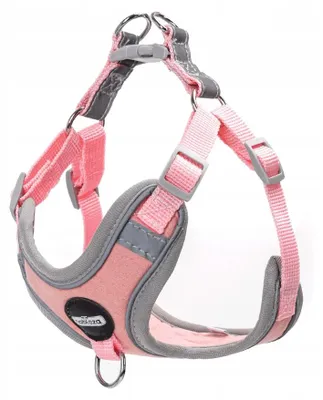 Image de Harnais pour chien Nobleza, taille XS, réfléchissant, réglable, en polyester