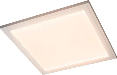 Produktbild von LED-Deckenleuchte - Weiß - Kunststoff - 30 x 30 cm - mit RGB-Farbwechsel - dimmbar