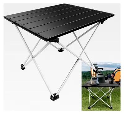 Produktbild von Faltbarer Campingtisch, Leichter Klapptisch mit Tragetasche für Outdoor-Aktivitäten