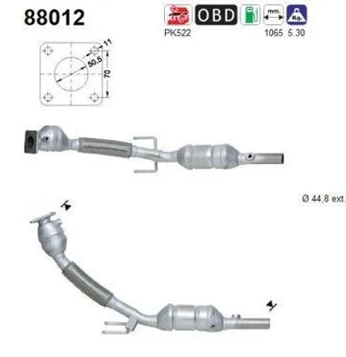 Obrázek produktu pro Katalyzátor Skoda Fabia 1,0 1,4 99-
