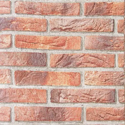 A close-up view of a brick wall texture.