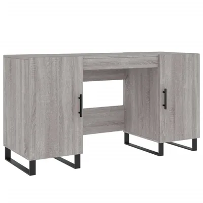 Immagine prodotto di Scrivania Grigio Sonoma 140x50x75 cm in Legno Multistrato
