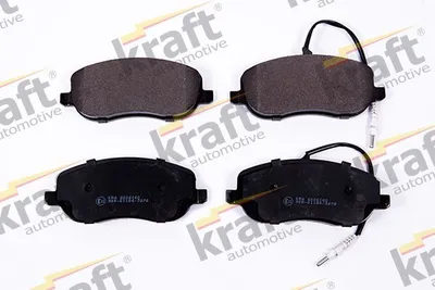 Produktbild von KRAFT Bremsbeläge Satz Vorne Bremsklötze passend für PEUGEOT 807 MPV 6006160