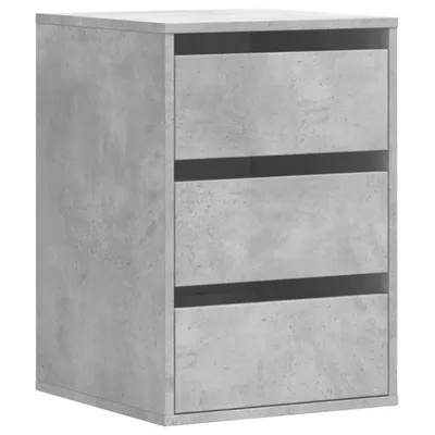 Obrázek produktu pro vidaXL Komoda betonová šedá 40x41x58 cm materiál na bázi dřeva