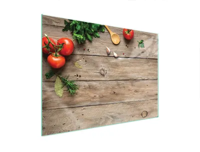 Immagine prodotto di Piastra Di Protezione In Vetro Per Forno 70X52 Legno
