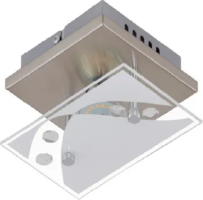 Produktbild von Deckenleuchte Briloner  Maison LED Deckenlampe Nickelmatt