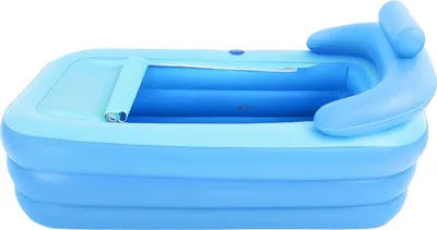 Obrázek produktu pro Nafukovací vana, odolná PVC konstrukce, pohodlný design, modrá barva