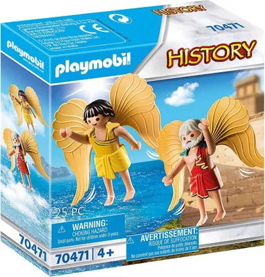Image de PLAYMOBIL Histoire Dédale et Icare (70471)