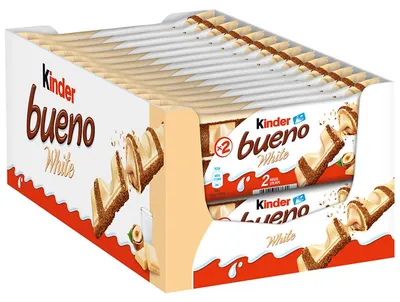 Image de kinder 3201 bueno white Schokoriegel 30x 2 Riegel