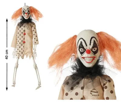 Produktbild von Atosa Clownskelett 40 Cm Beige  Kinder Beige One Size