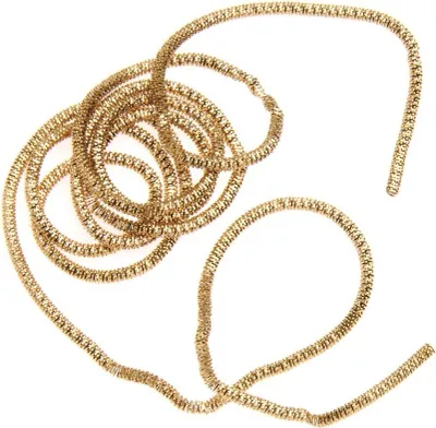 Produktbild von Glorex Bouillondraht goldfarben 1,5mm 3,5m (7 x 50 cm)