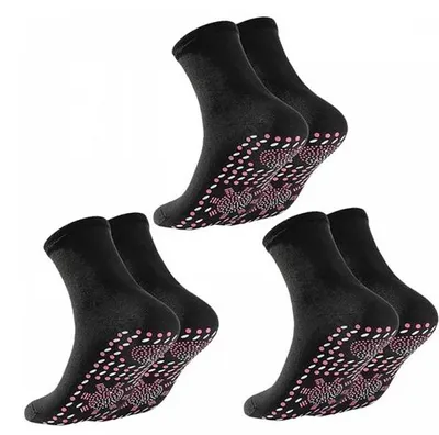 Produktbild von Thermische Wandelsokken für Outdoor-Aktivitäten, Winter, Zwart, Warme, Fluffy, Anti-Slip