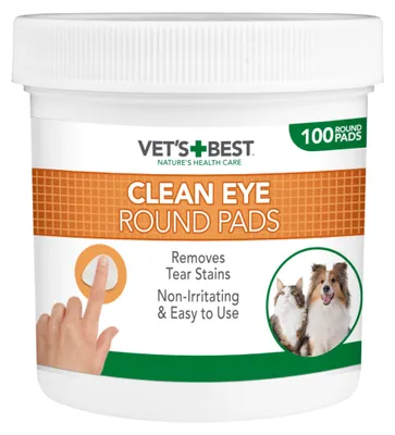 Produktbild von Vet's Best Hunde Augenreinigungstücher, 100 Stück