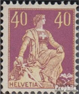 Productafbeelding van Postzegel van Zwitserland 1908 Zittende Helvetia