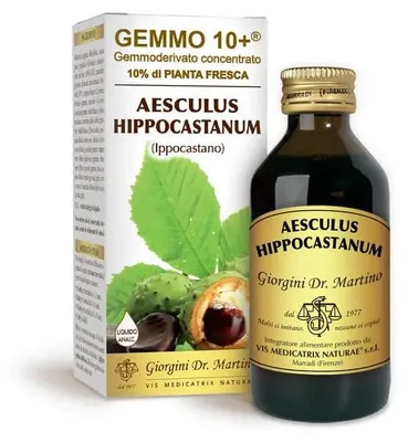 Immagine prodotto di Ippocastano Liquido Analcolico Gemmo 10+ 100 Ml