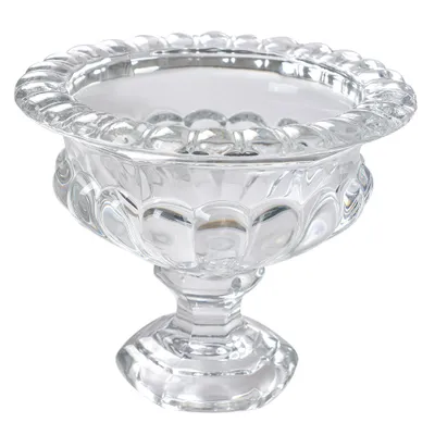 Image de Clayre & Eef Coupe à fruits Ø 19x15 cm Verre transparent