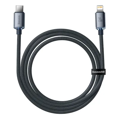 Zdjęcie produktu dla Baseus CAJY000201 mobile phone cable Grey 1.2 m USB C Lightning