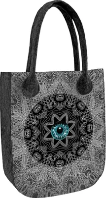 Produktbild von ARCO DESIGN Filztasche Handtasche CITY Alnthrazit Look 42 x 35 cm