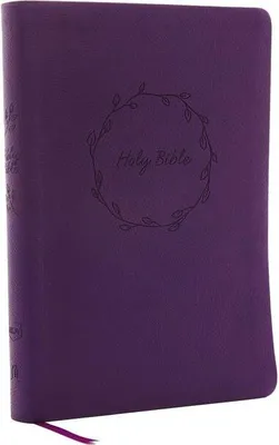 Produktbild von NKJV, Value Thinline Bible, Large Print, Imitation Leather, Purple, Red Letter Edition