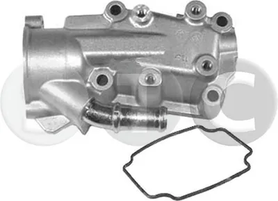 Produktbild von STC T405241 Kühlmittelflansch passend für PEUGEOT 206 Schrägheck (2A/C) Wasserflansch
