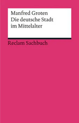Immagine prodotto di Die deutsche Stadt im Mittelalter