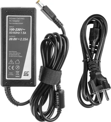 Productafbeelding van Green Cell AD64P netvoeding en spanningsomvormer, binnen gebruik, 45W, zwart